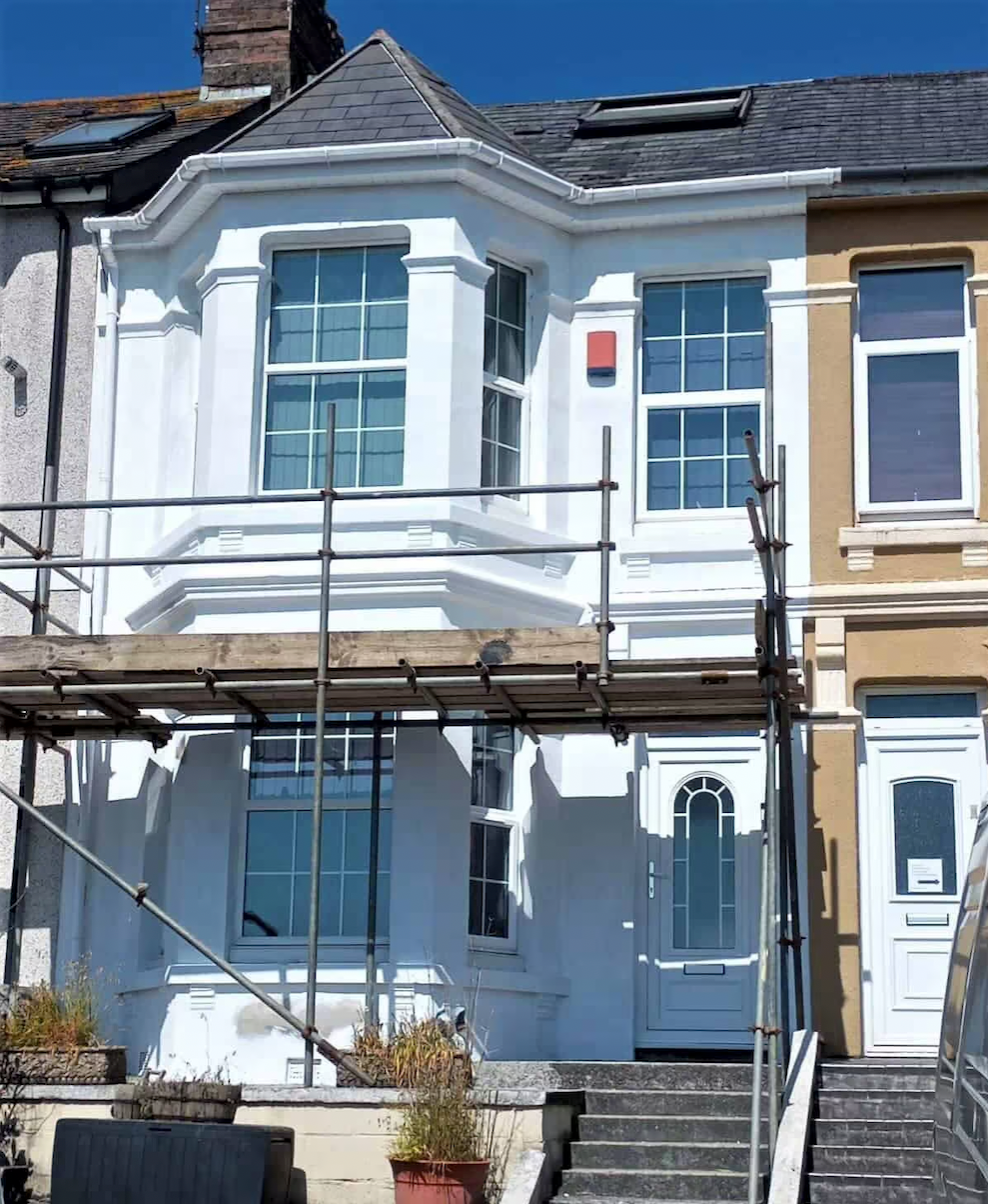 Exterior painting service by DMC Decor